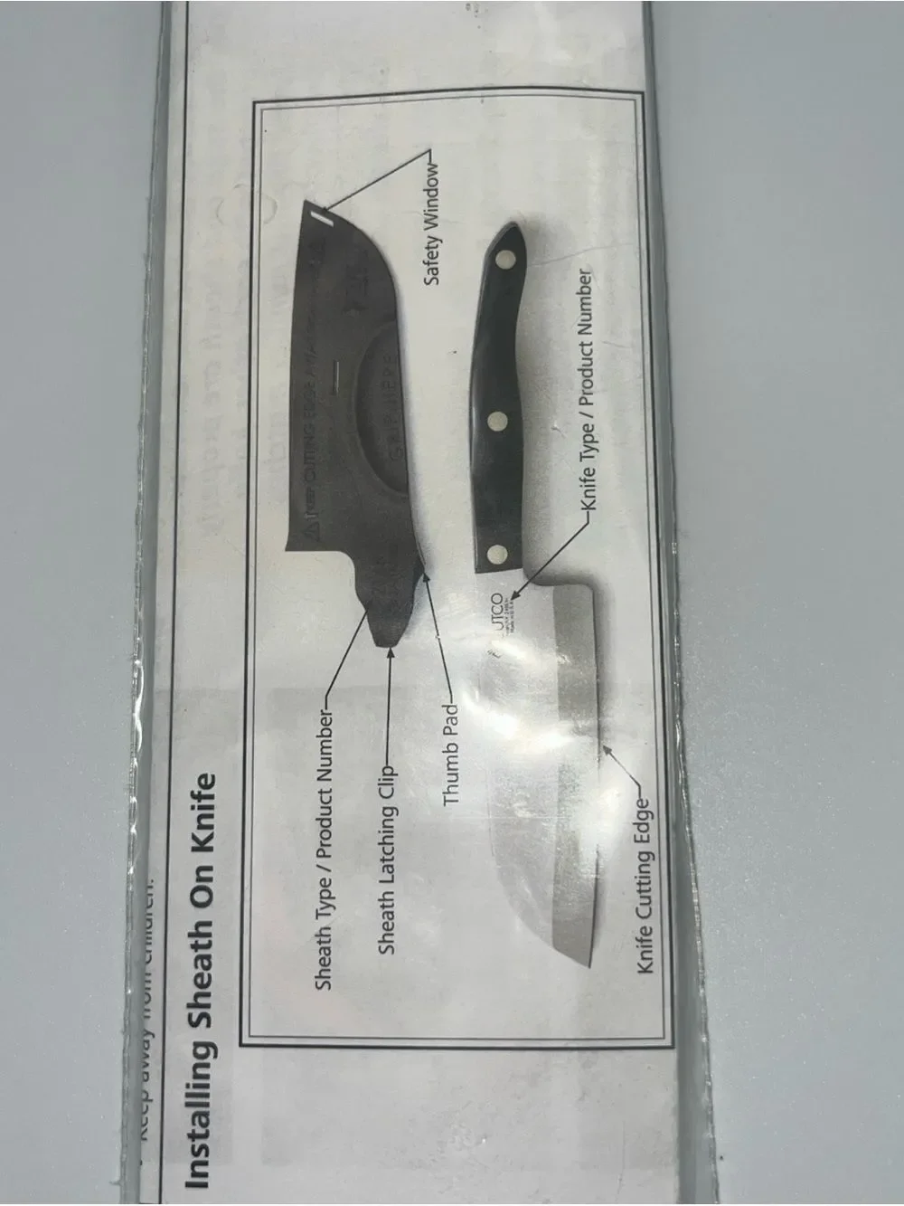 Cutco Black Replacement Flatware Handle